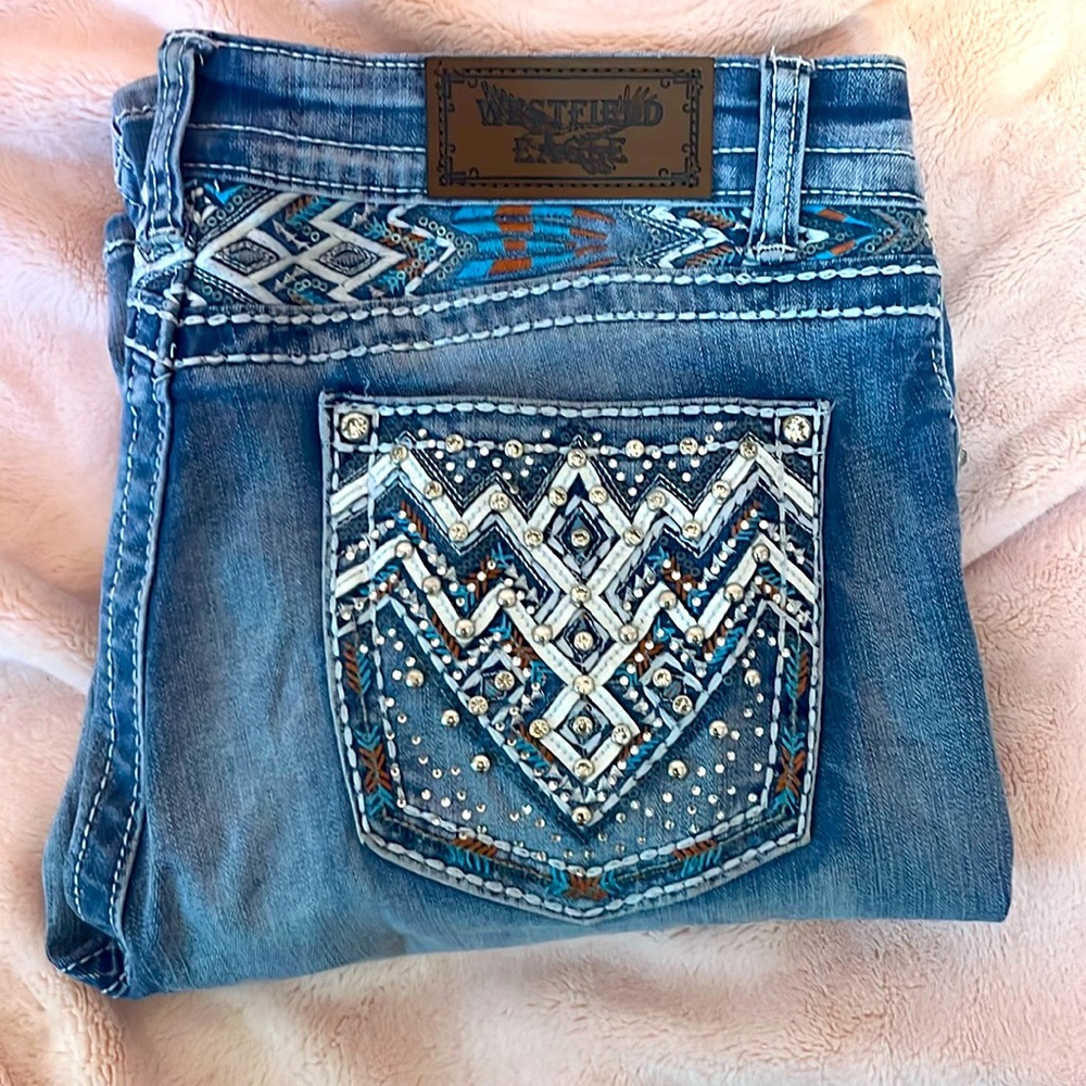 Westfield Eagle light wash Denim jeans